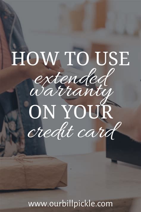 how to use credit card extended warranty for smart phones|credit card warranty statement.